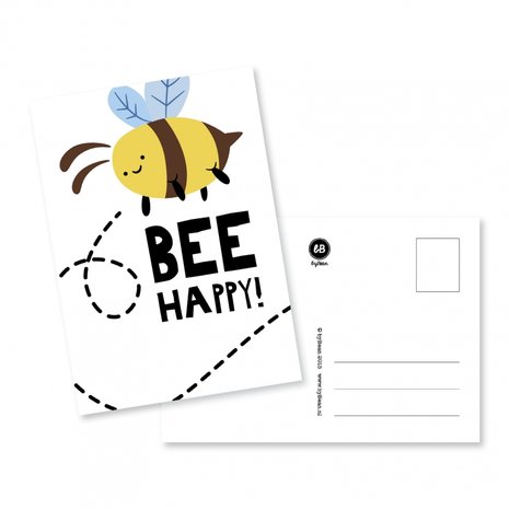 Kaart | Bee Happy/Color Bee