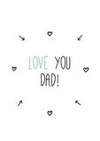 Kaart | Love you Dad! _