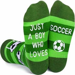 Sokken voetbal Just a Boy who loves soccer  m38-45 