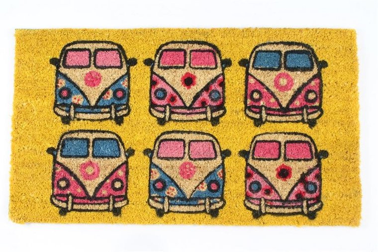 Deurmat  Busjes Color