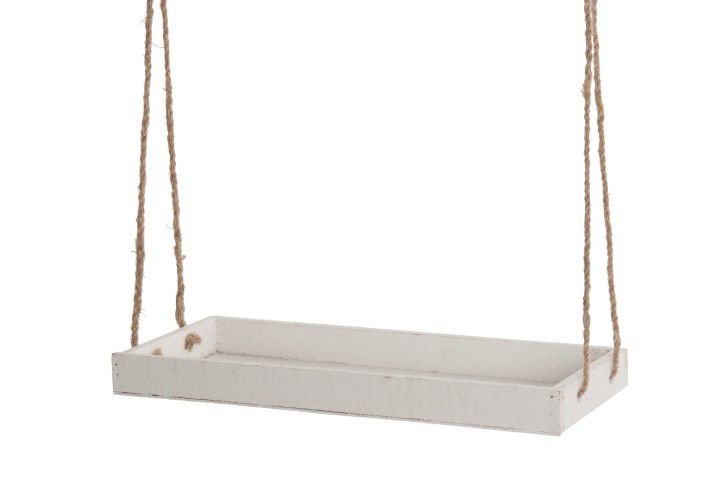  Hanging wooden tray 35x15x3cm