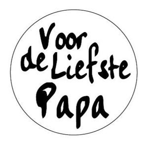 Stickers 5x | Voor de liefste Papa
