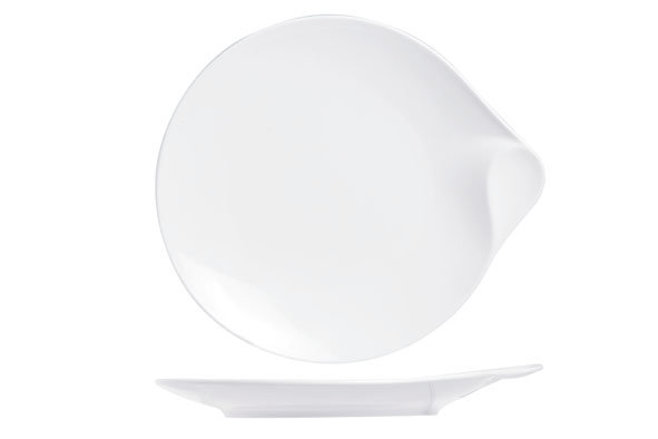 PLATBORD WIT SET 6