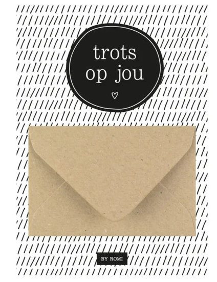 Geldkaart / Trots op jou