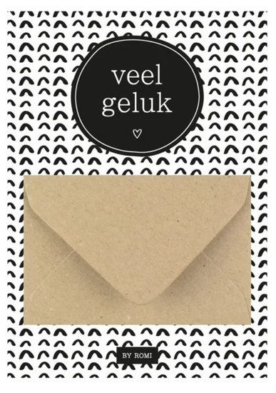 Geldkaart / Veel geluk