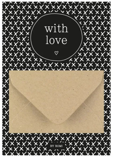 Geldkaart / With love