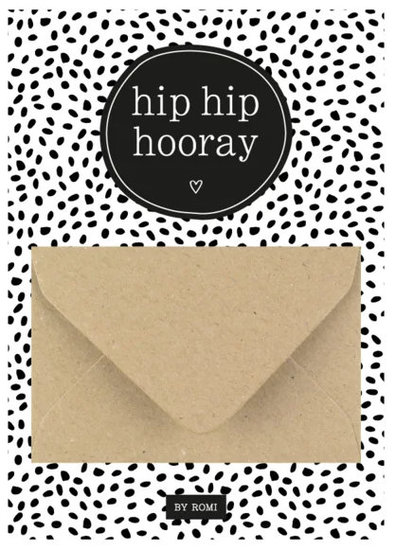 Geldkaart / Hip hip hooray