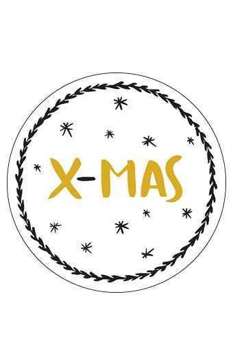 Stickers X MAS | 5 x