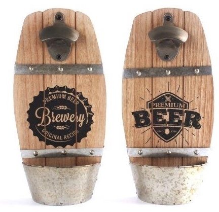 Flesopener Biervat 33 cm. Brewery of Beer