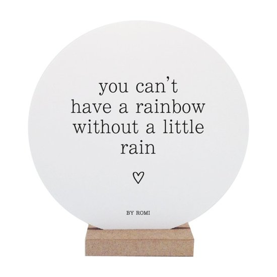 Wooncirkel / You can't have a rainbow ByRomi