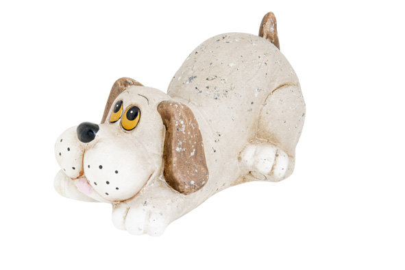 HOND PUPPY 15X10,5XH7CM  KERAMIEK