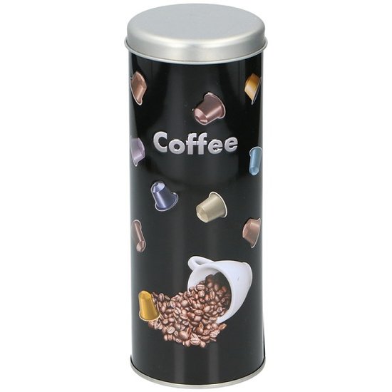 Koffiepad blik Ø7,7x20cm