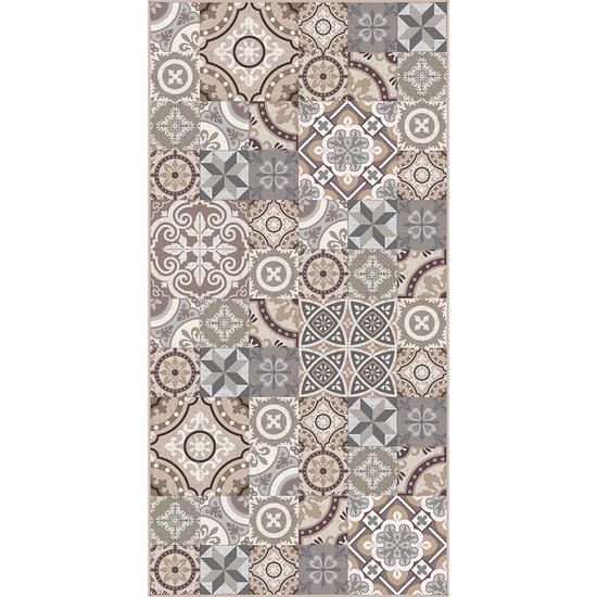 Vloerkleed ADAMA-ALMA IN/OUT Multi 60 x 120 cm.