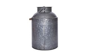 Melkbus/Pot Meran w/handle D21 H36cm Grey