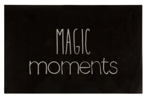 PLACEMAT DONKERGRIJS MAGIC MOMENTS set 2