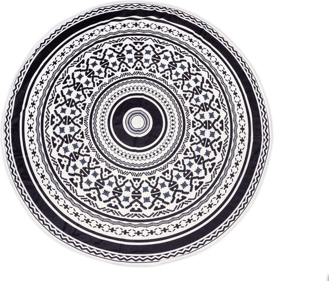 Strandlaken/Roundie velours 150 cm.Scandinavian
