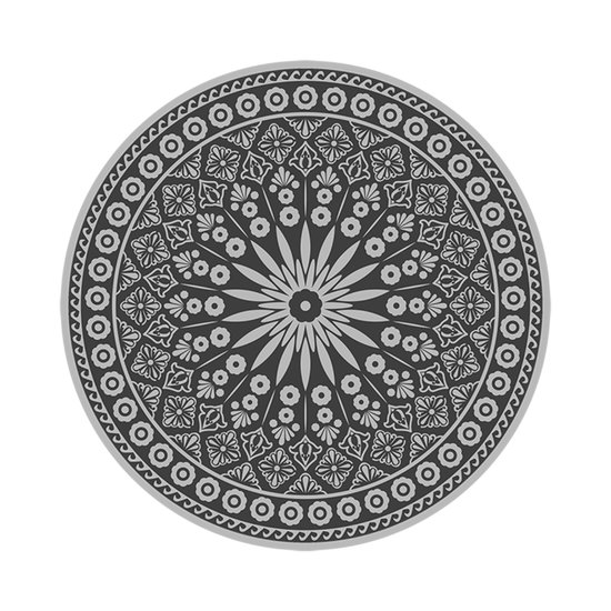 Tuintapijt Grijs 170cm Esschert Design