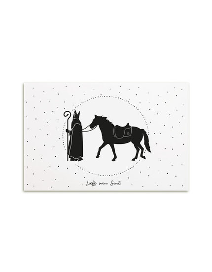 Kaartje Sinterklaas 'Liefs van Sint'