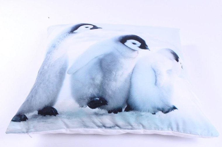Kussen met vulling Pinguïn 50 x 50