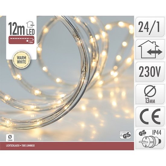Rope light Led 12 Mtr Warmwit / Slangverlichting