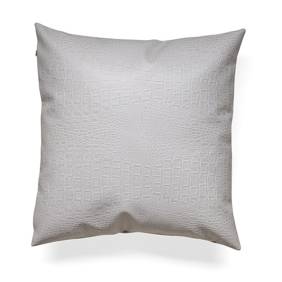 Buitenkussen voor binnen en buiten Coko wit 45 cm