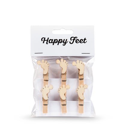 Mini knijpers Happy Feet