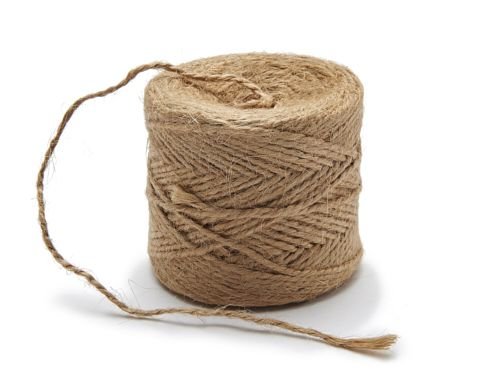 Jute binder rope 1,2mm x 90m natural touw