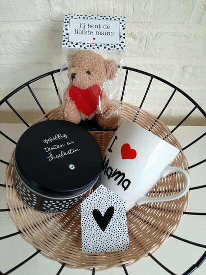 Moeder(dag) cadeaupakket I Love Mama