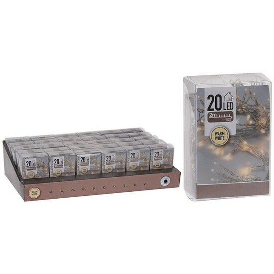 Batterijverlichting led 20 Lamps met timer