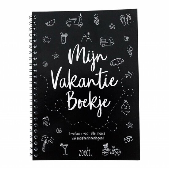 Dagboek Vakantie | Invulboek