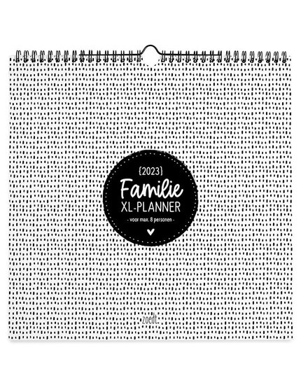 XL Familieplanner 2023 - 6-8 personen ZOEDT