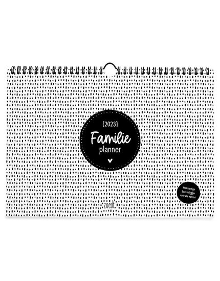 Familieplanner - gezinsplanner 2023 - met boekenlegger voor alle namen ZOEDT