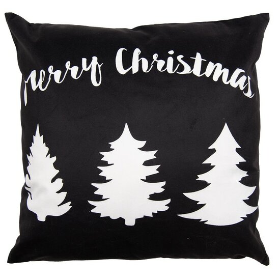 Kussenhoes Kerstbomen Merry Christmas 45x45