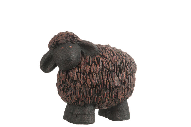Schaap Poly Bruin/Zwart S outdoor