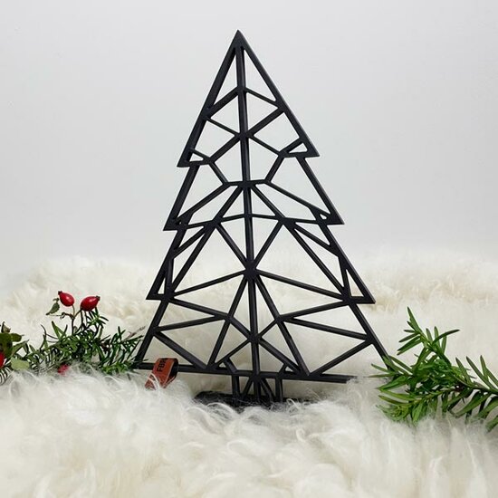 Kerstboom mini hout H31