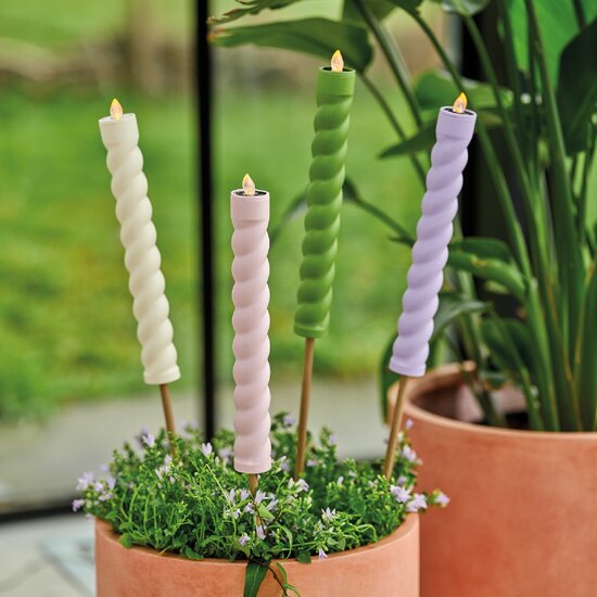Fakkels Solar Pastel set 4 stuks Swirl