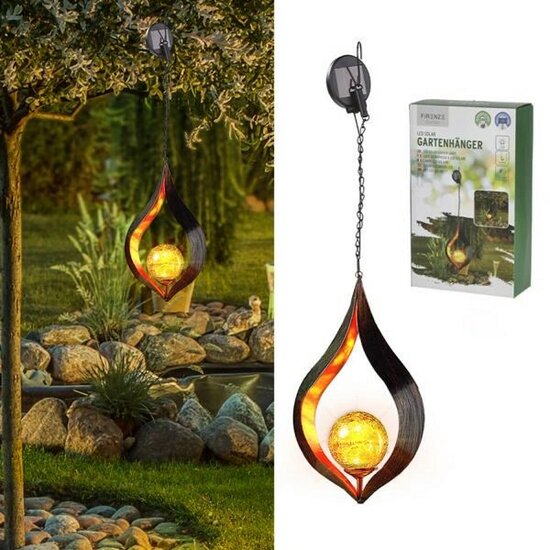 SOLAR HANGLAMP DRUPPEL 