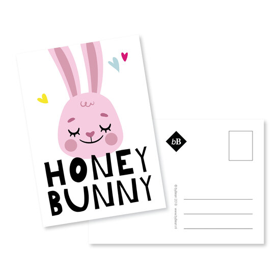 Kaartje Honey Bunny