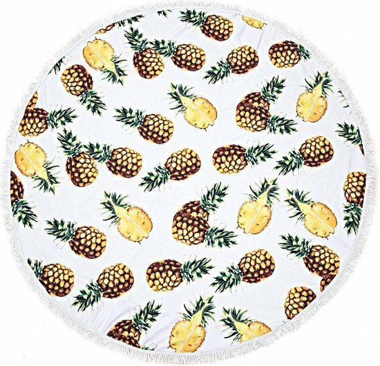 Strandlaken/Roundie 150 cm Ananas