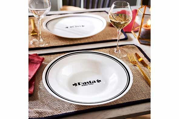 PASTABORD FRIENDS TIME BISTRO D28,5CM SET 2