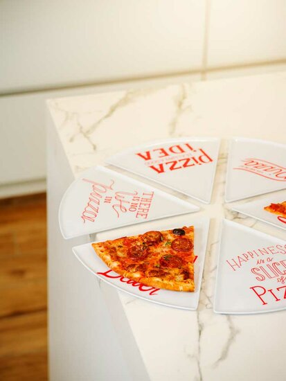 PIZZABORDJES SET6 MELAMINE