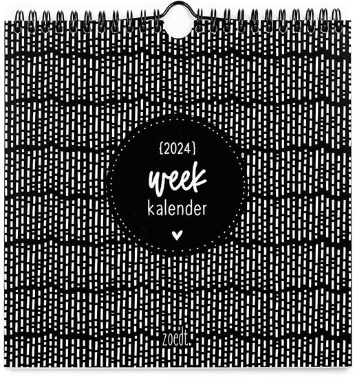 Weekkalender 2024 ZOEDT