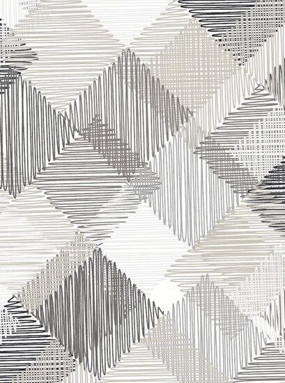 Tafelzeil  blockies - grijs 140 x 250 cm