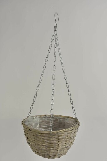 Hangmand voor buiten Grey Wash D28 H15,5cm