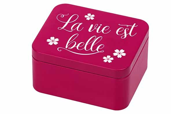 KADOBLIK-LA VIE EST BELLE- 12X10XH6,2CM