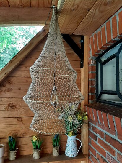 Solar buiten hanglamp Beige