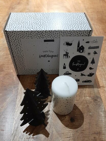 Cadeau kerstpakket 'fijne feestdagen' Zoedt