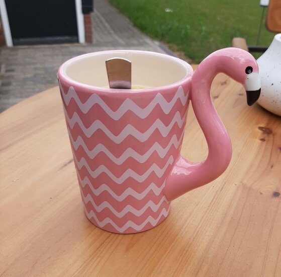 Ziggy Flamingo Mok 380 ml