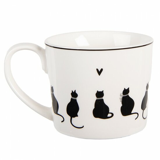 Mok Katten porselein Clayre & Eef