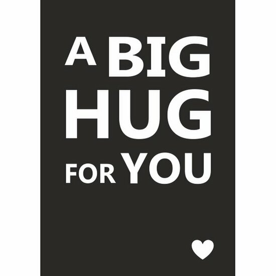Kaart A Big Hug For You 12 x 17 cm 